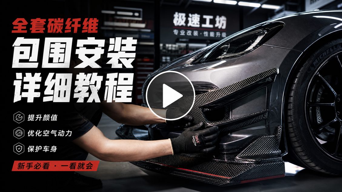 少萝碳纤维改装视频教程